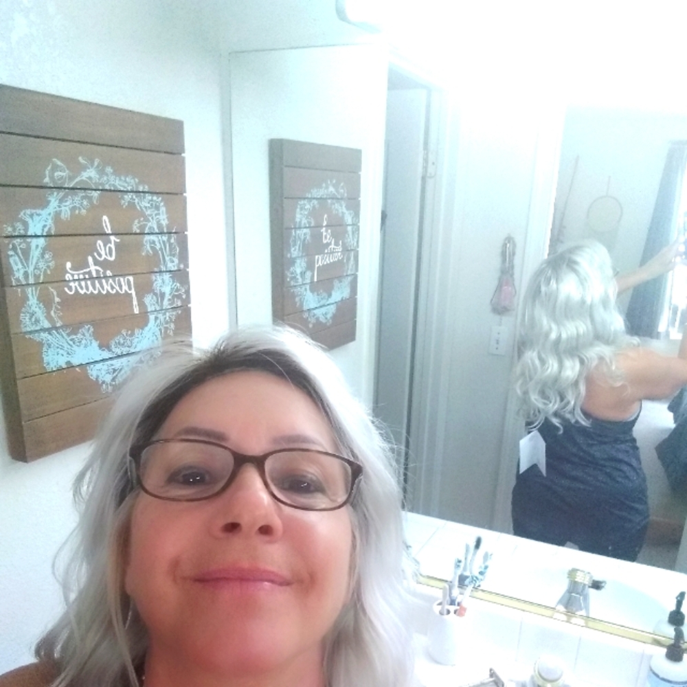 Reeves Wig by Esterica/ Iced blonde with soft sand & golden brown roots